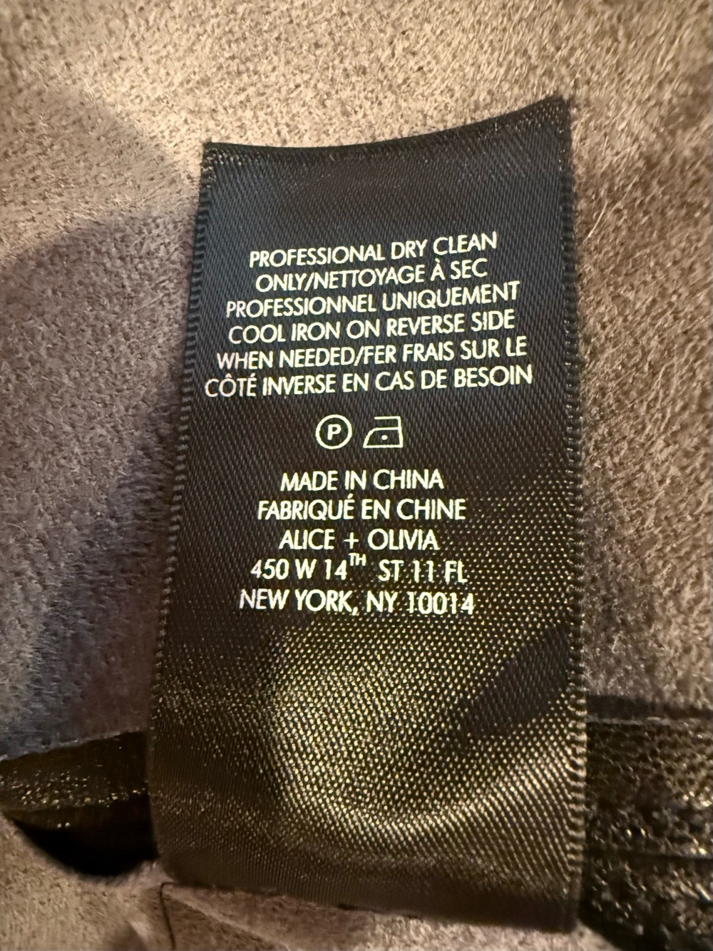 NWT ALICE + OLIVIA Vegan Leather Dress - Picture 7 of 7